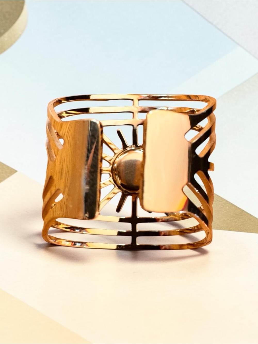 Evil Eye Openwork Statement Ring - Picture 7 of 8